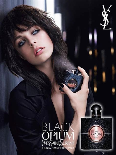 ysl black opium advert.